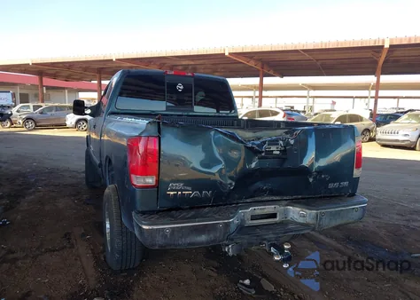 2006 Nissan Titan Se z USA, uszkodzony, nr VIN 1N6AA06AX6N543401